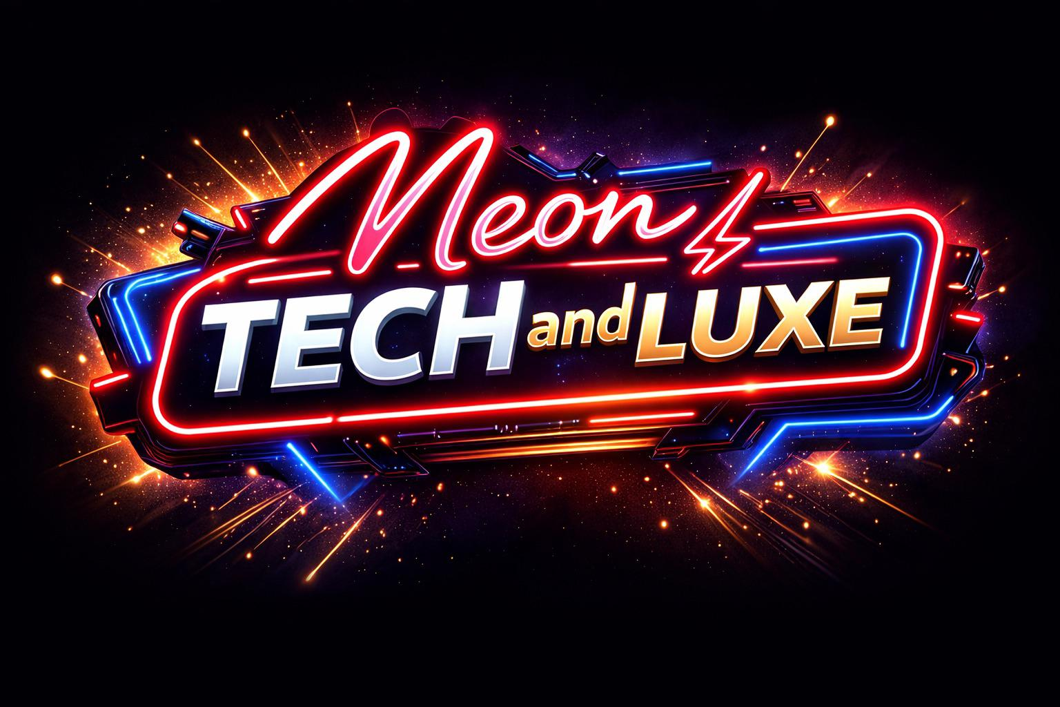 Neon Tech and Luxe